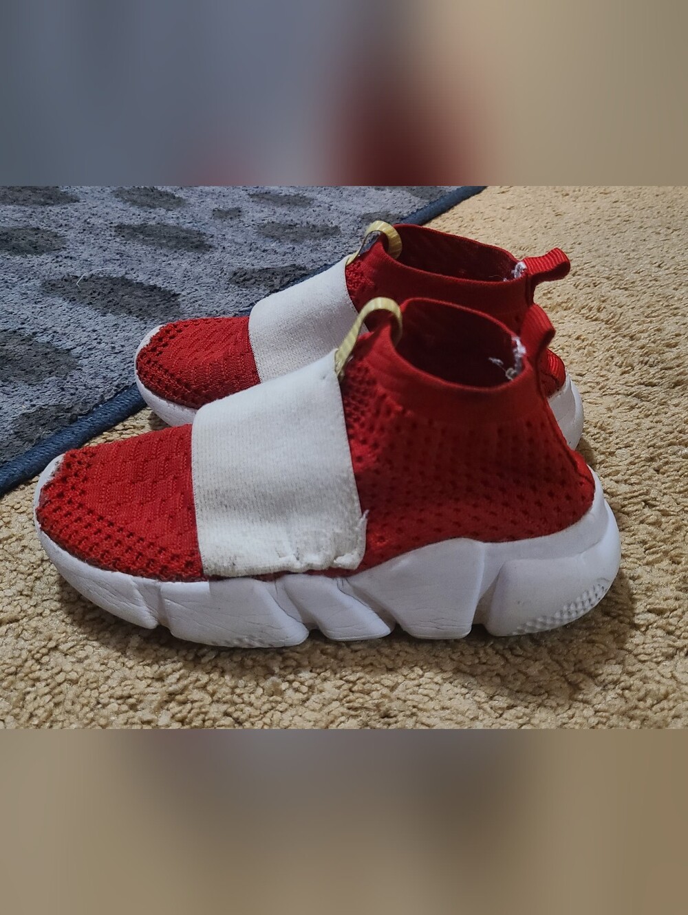 Red Running Shoes Childrens sz 10c